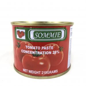 Canned tomato paste 210g Canned tomato paste 210g
