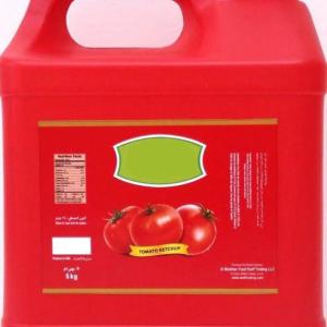 Plastic bottle ketchup 5kgs